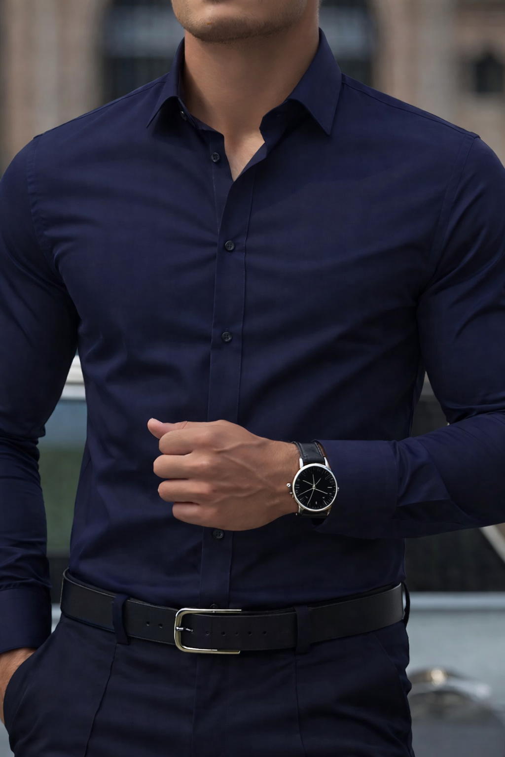 Camisa elegant - Premium sin arrugas®